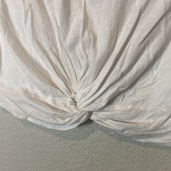 All Saints white knot front tee - Picture 3 of 6